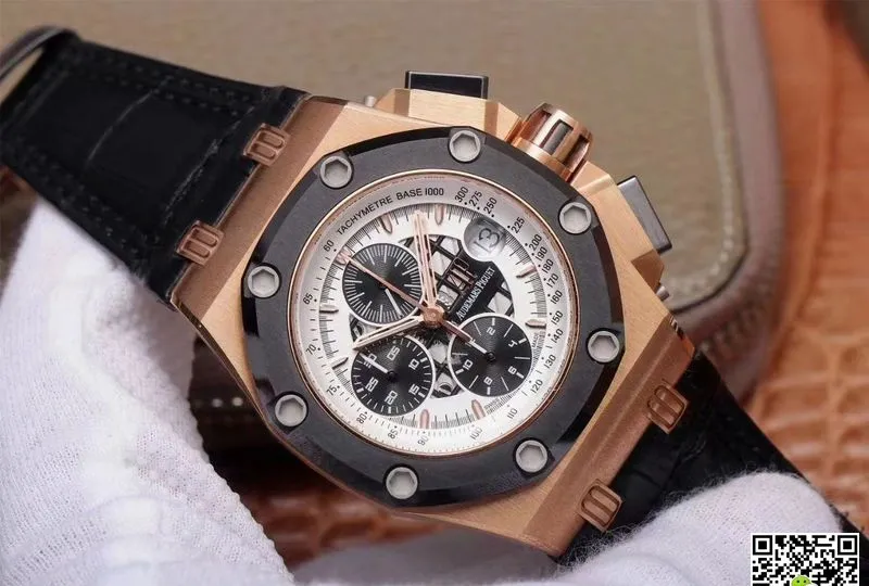 Audemars Piguet Royal Oak Offshore 26078RO.OO.D002CR.01 JF Factory 1:1 Best Edition Replica Watch Black Rubber Strap